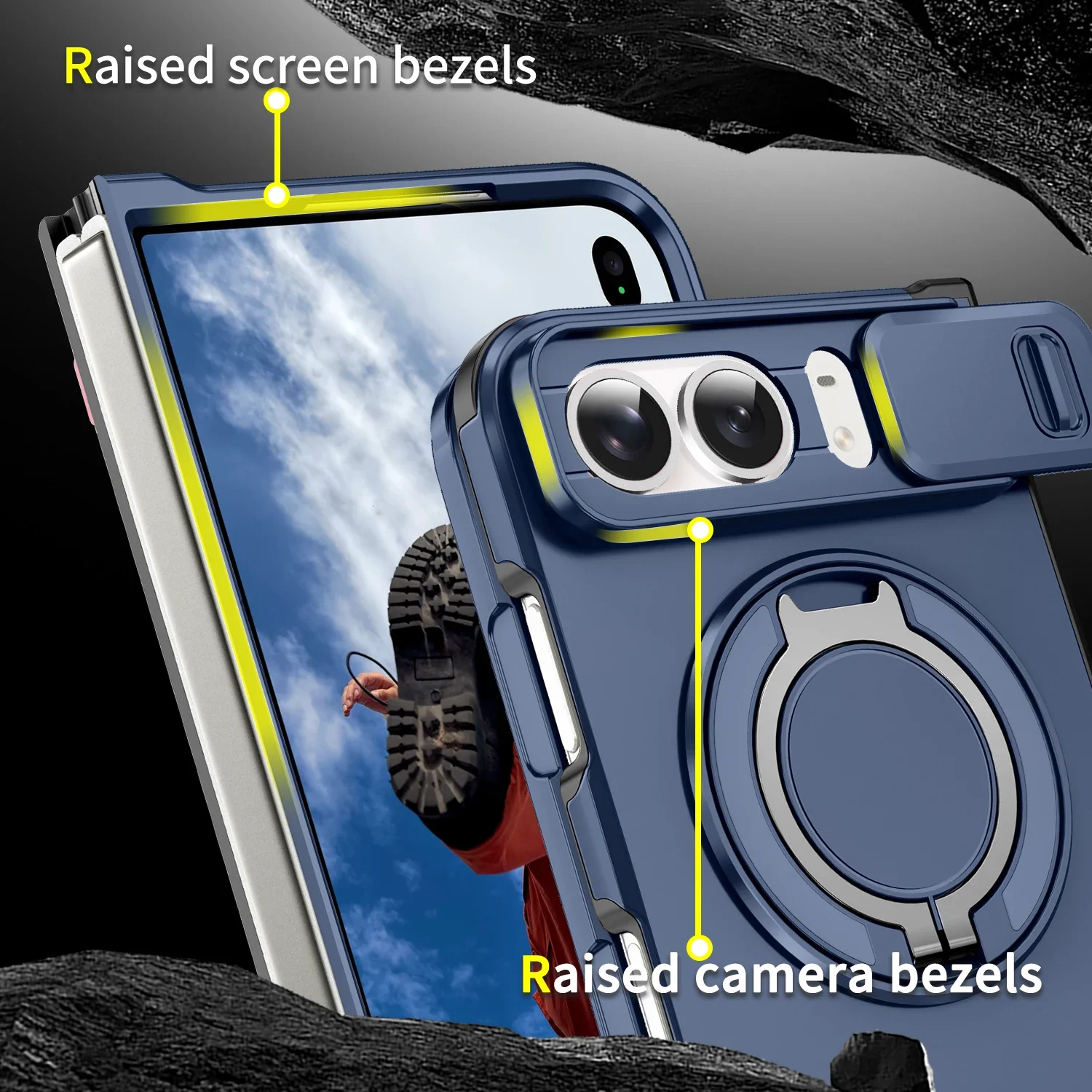 Case for IPhone Duo, Shockproo - Car Phone Holder ulasan dan harga