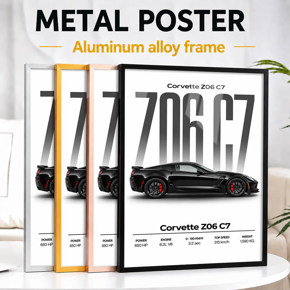 American Corvette Z06 C7 Black - Car Mirror ulasan dan harga