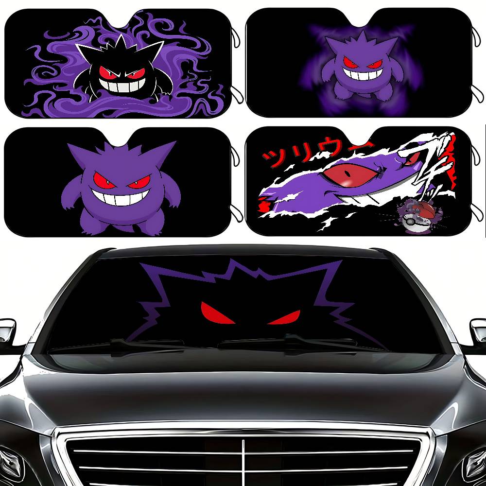 Anime Cute G-Gengar Stylish An - Windshield Sun Shade ulasan dan harga