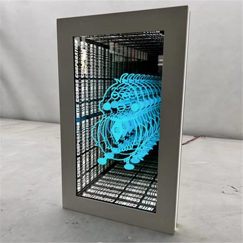LED Infinity 3D Mirror Buildin - Car Mirror ulasan dan harga