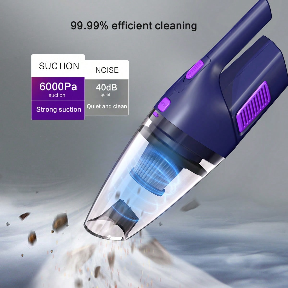 CascadeVac Handheld Car Vacuum - Car Vacuum ulasan dan harga