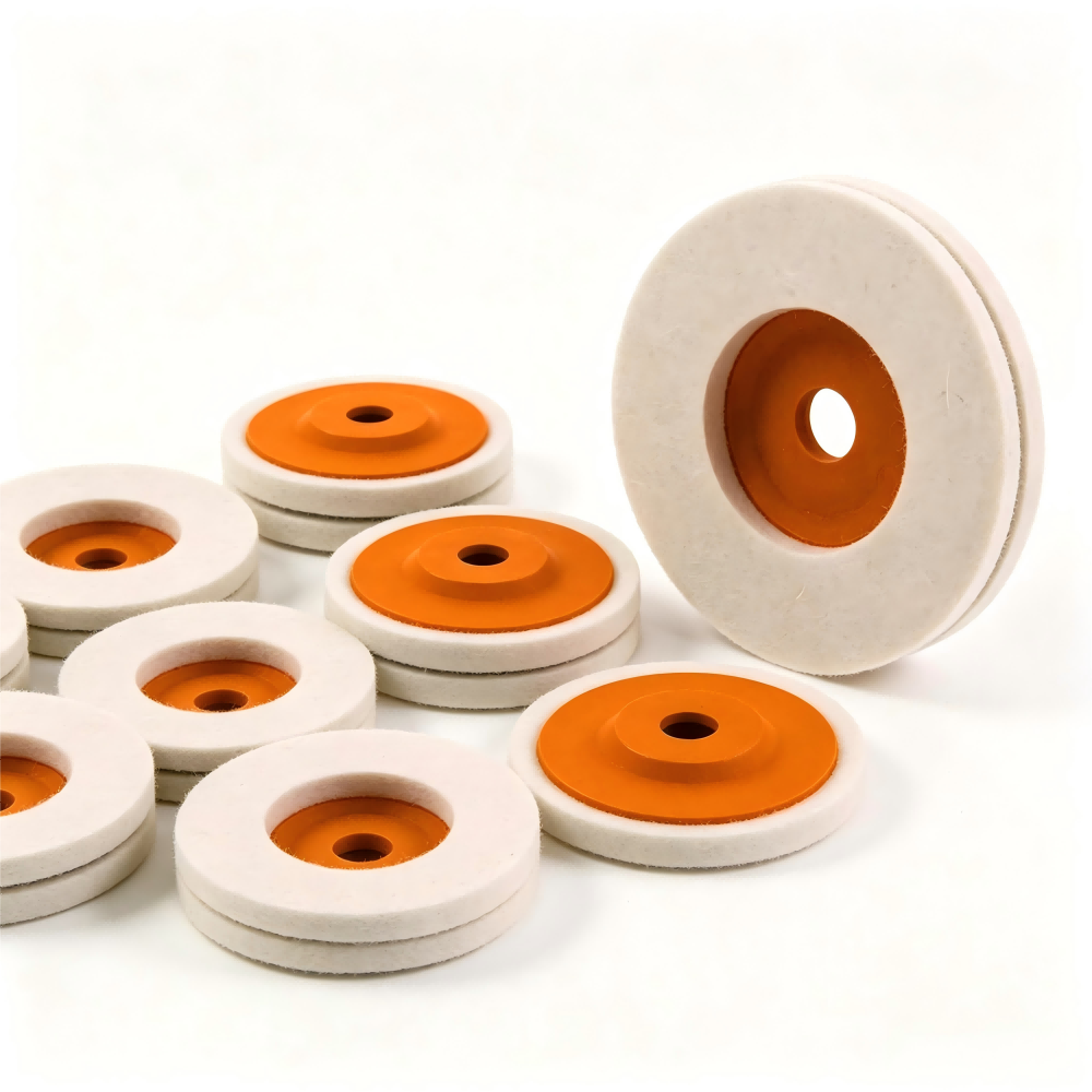 Wool Felt Buff Polishing Wheel - Car Mirror ulasan dan harga