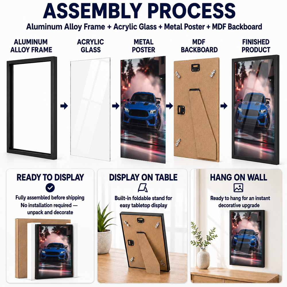 American Mustang Dark Horse Gr - Car Mirror ulasan dan harga