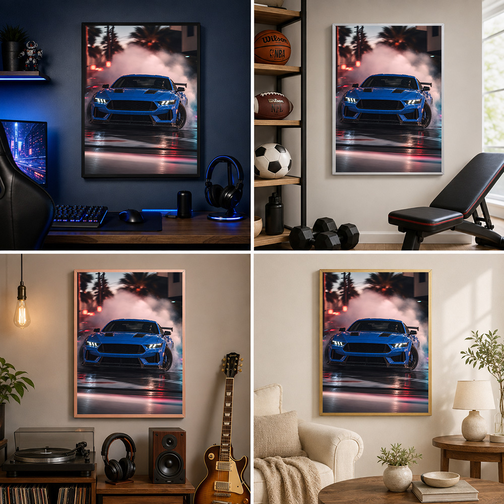American Mustang Dark Horse Gr - Car Mirror ulasan dan harga
