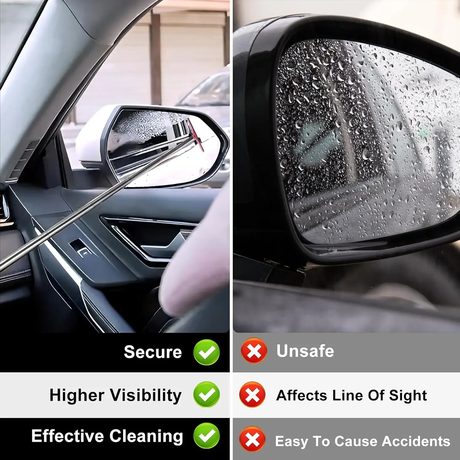 Rearview Mirror Windscreen Wip - Car Mirror ulasan dan harga
