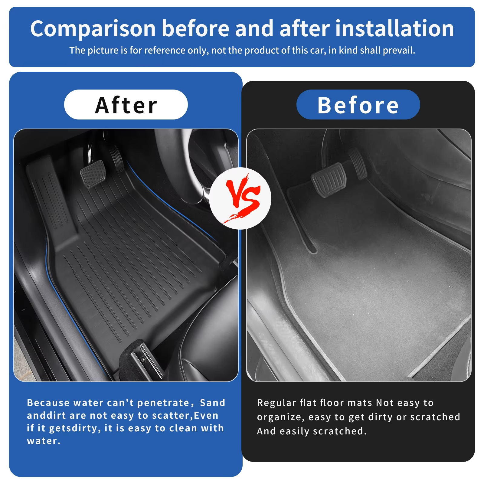 for Tesla Model Y L 6 Seats 20 - Car Floor Mat ulasan dan harga