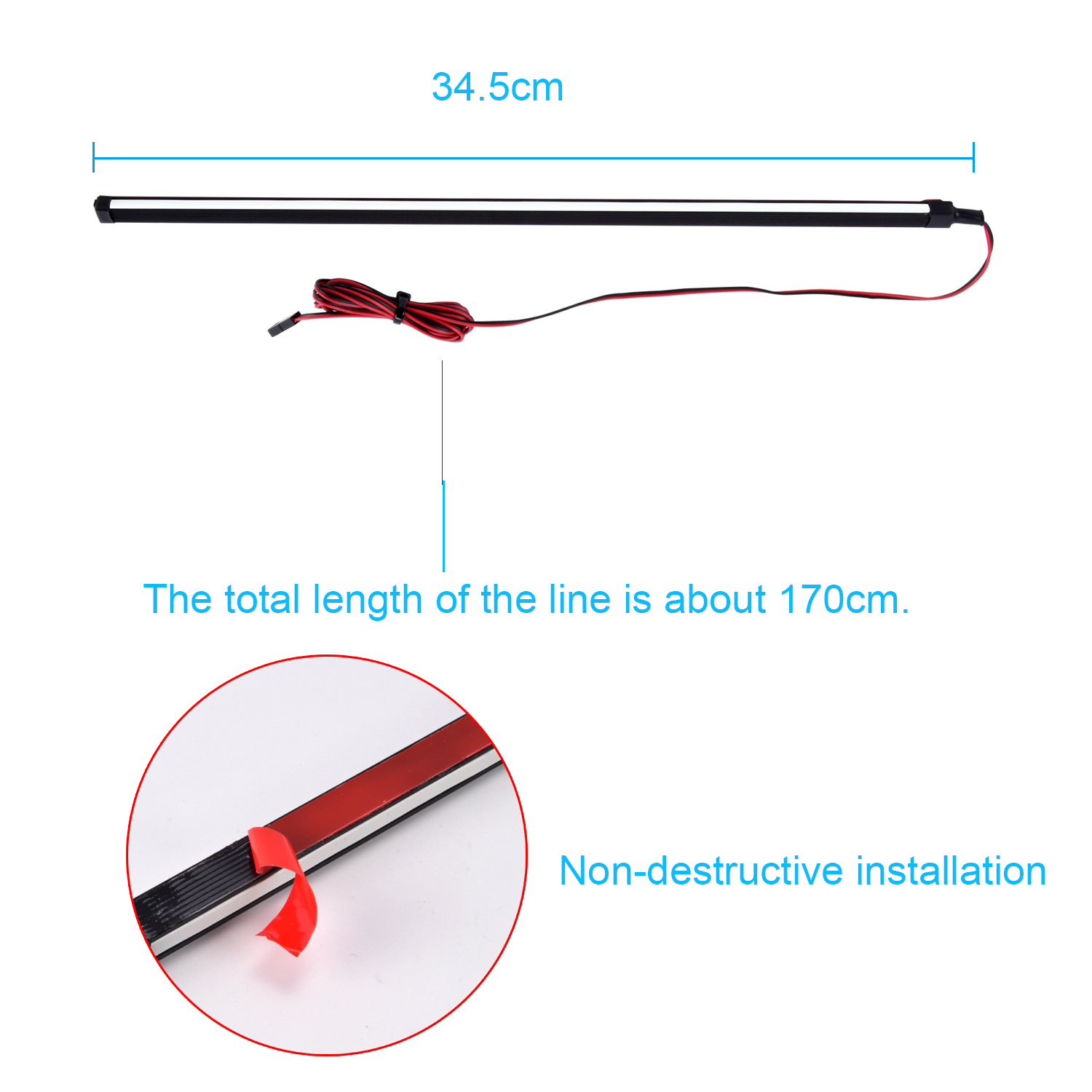 LED Strip Light for Tesla Mode - Car Led Light ulasan dan harga